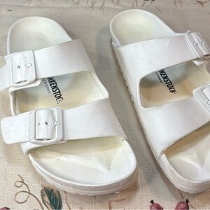 Birkenstock Arizona EVA white womens size 9 9.5